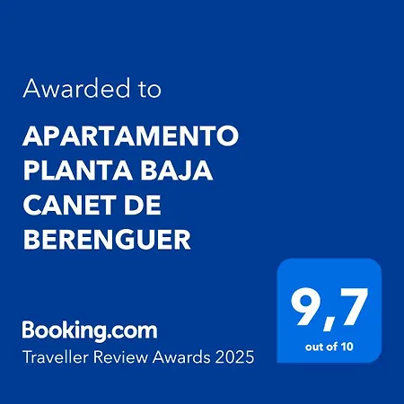 Apartamento Planta Baja Canet De Berenguer Canet d'En Berenguer